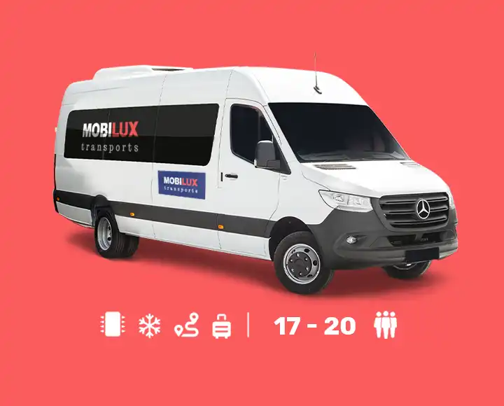 renta de camioneta con chofer en ciudad de mexico de mobilux Mercedes Benz Sprinter